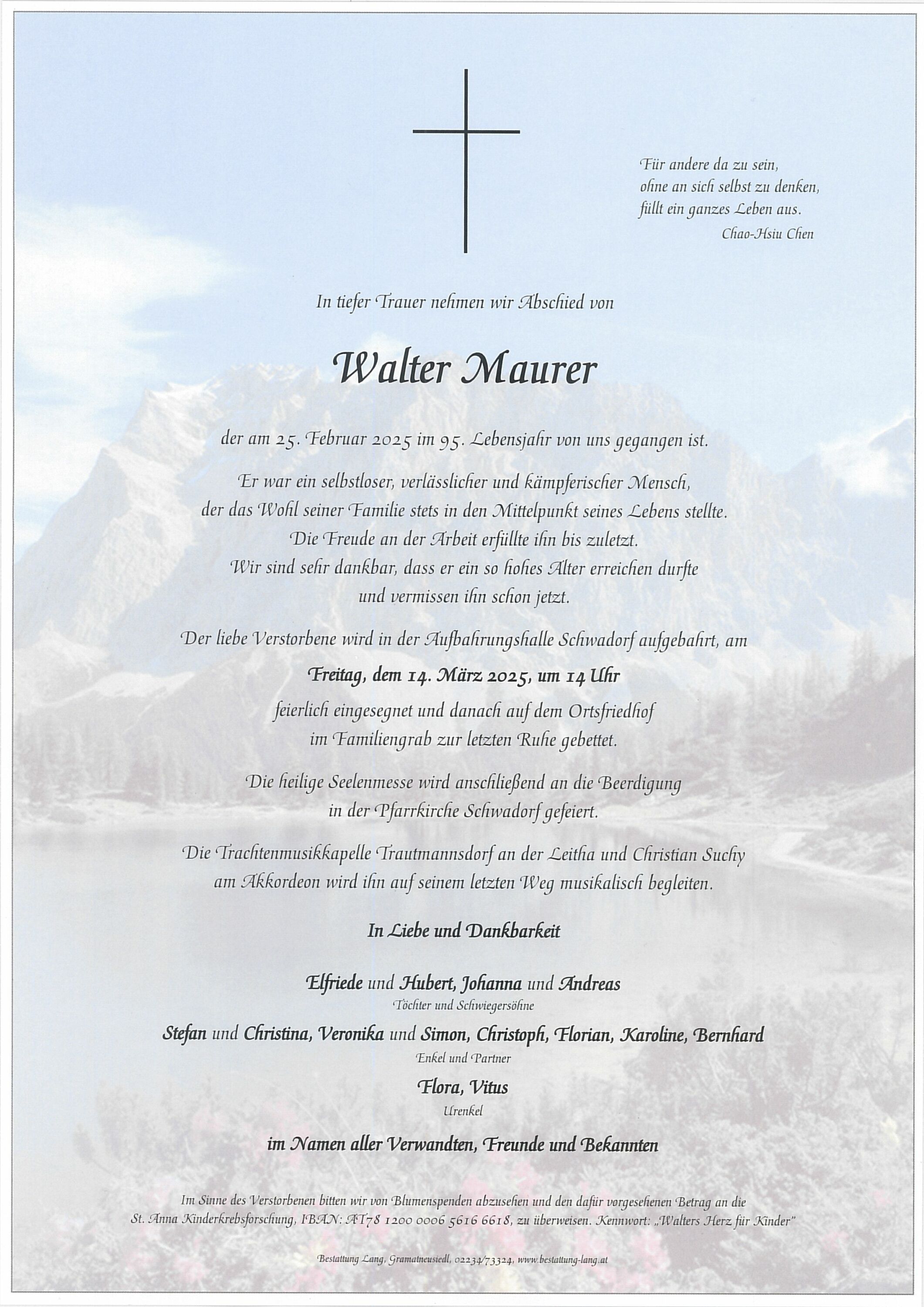Walter Maurer